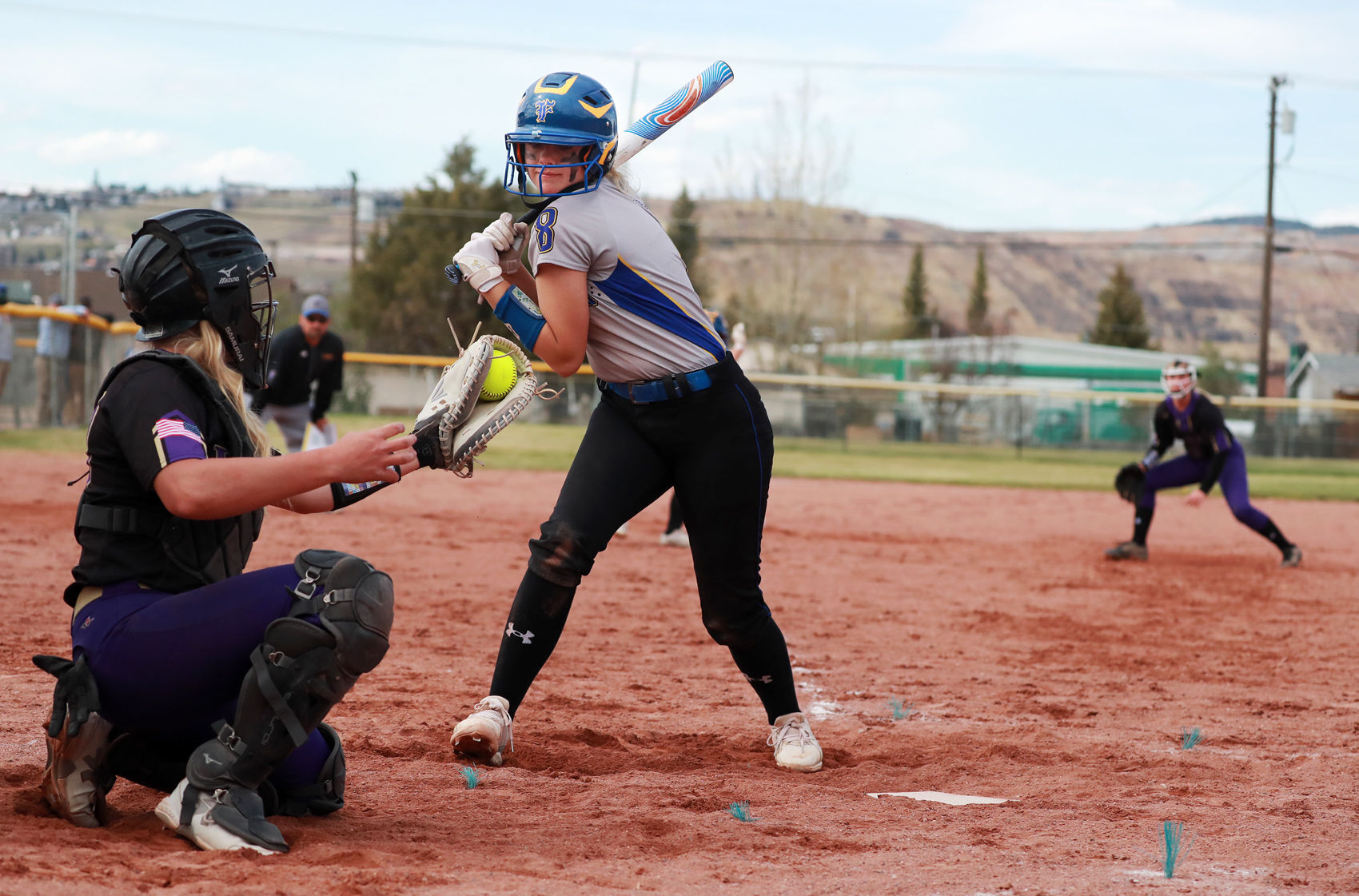 Fergus vs. Park at state softball